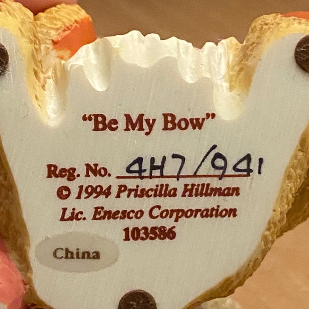 Cherished Teddies – "Be My Bow" - Picture 5 of 5